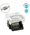 GloboStar® 70723 Αδιάβροχος Ταχυσύνδεσμος Ένωσης IP65 - Strip To Strip Connector για Ένωση 2 x RGB Αδιάβροχες Ταινίες LED Πλάτους 10mm